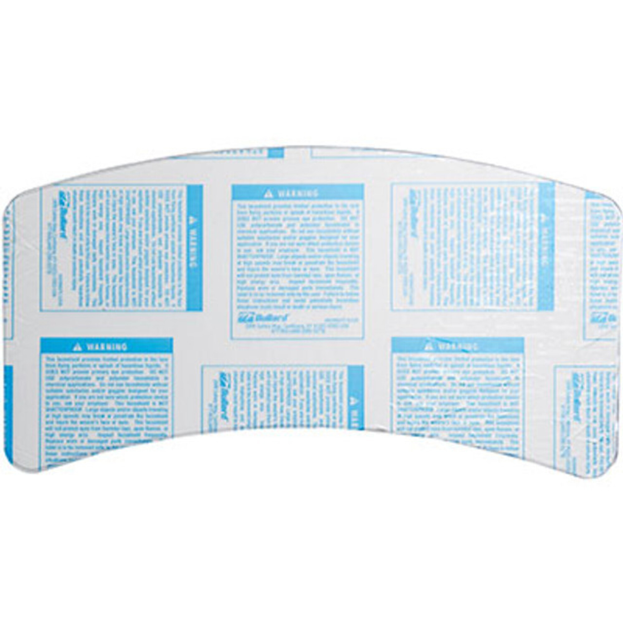 Bullard Tritan Inner Lens for GENVX Respirators — Pack of 25, Model# GVXIL